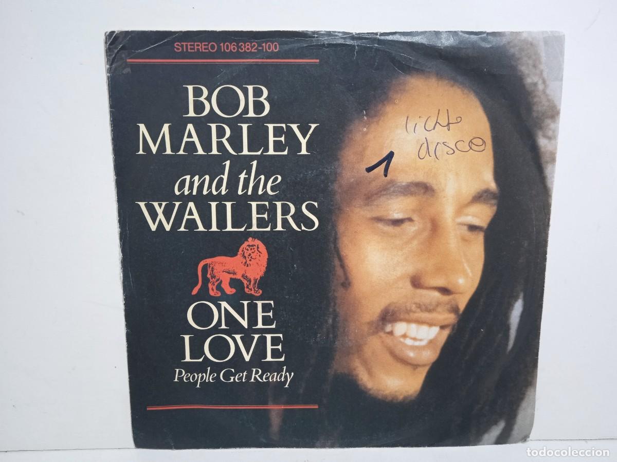 Discos de vinilo: Bob Marley And The Wailers - One Love / People Get Ready - Single - 1984 - Europe