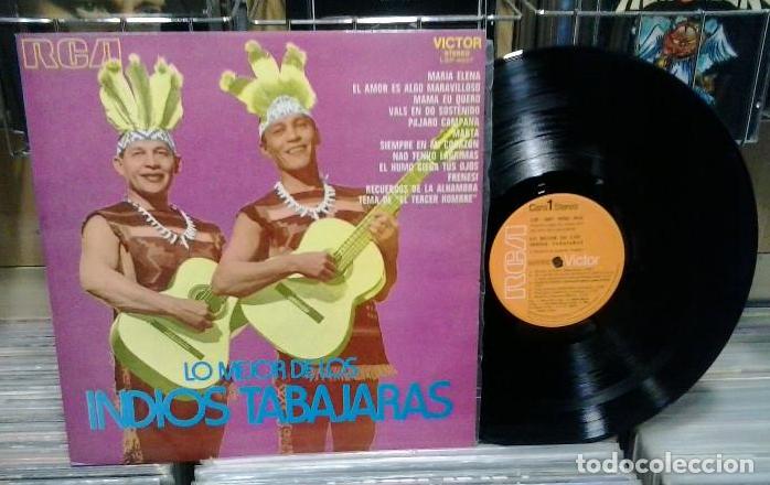 Discos de vinilo: Lo Mejor De Los Indios Tabajaras. RCA Victor &lrm;1972, ref. LSP - 4007 - - LP