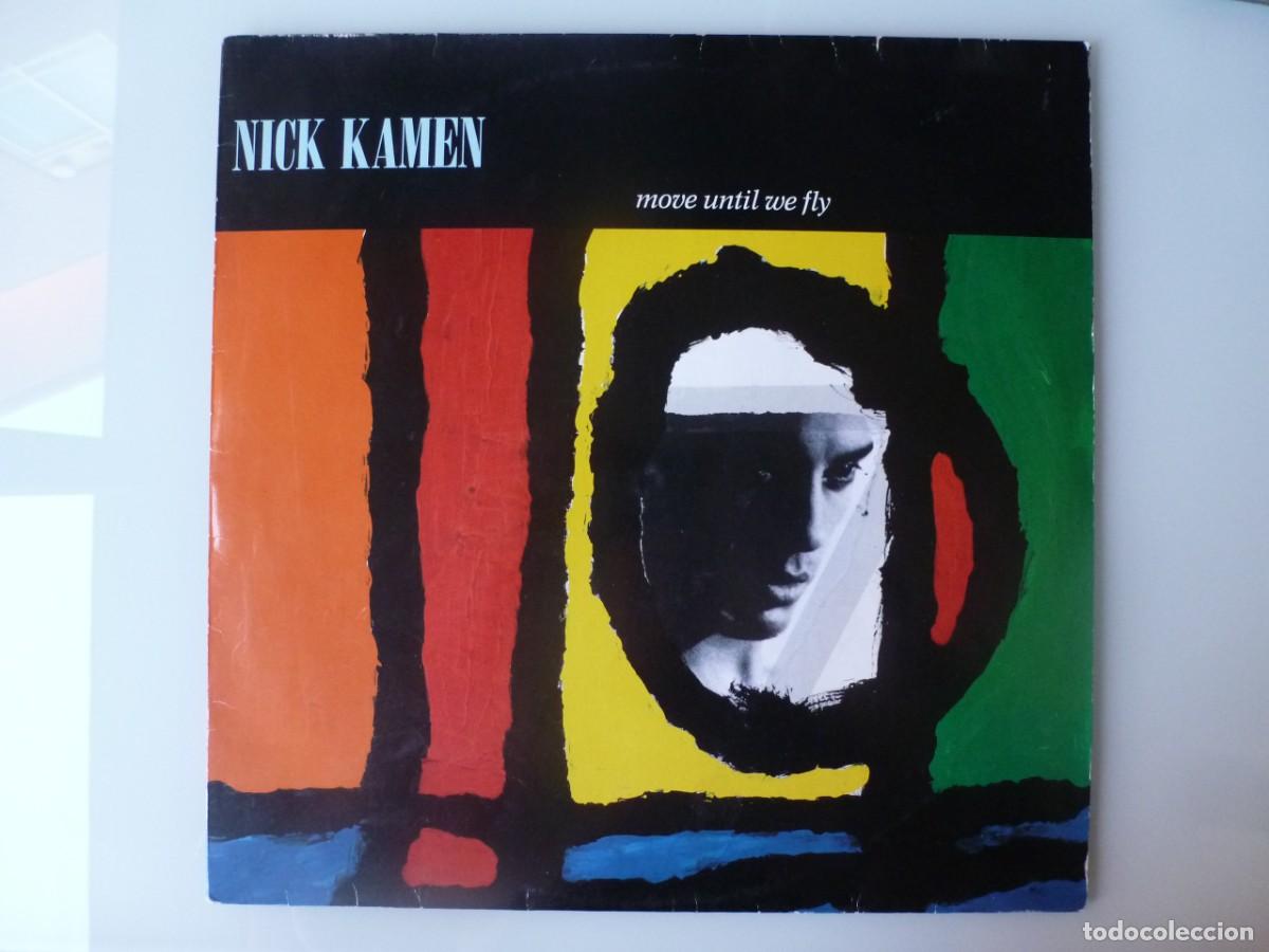 Discos de vinilo: NICK KAMEN - MOVE UNTIL WE FLY (LP WEA 1990 EU)