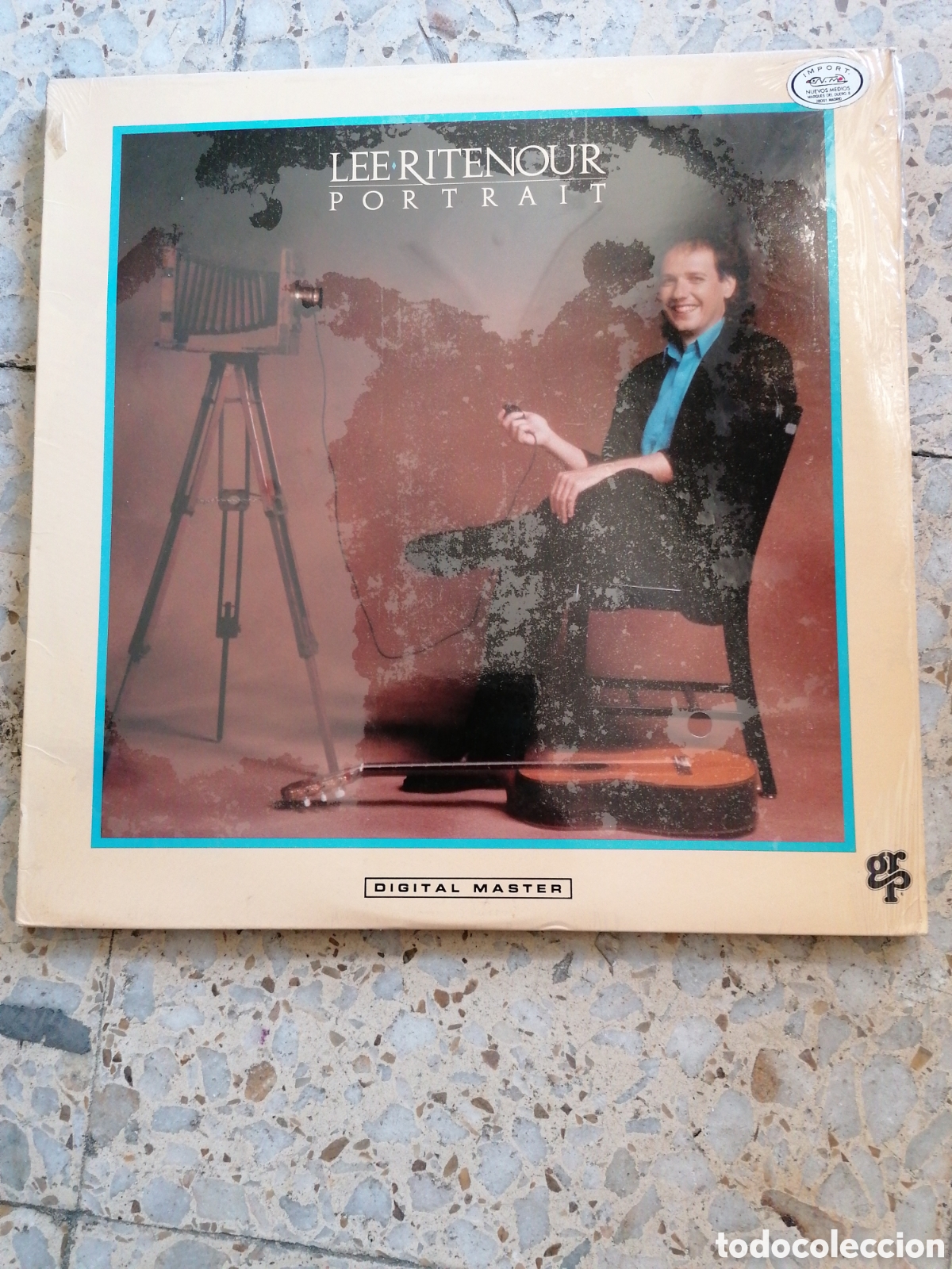 Discos de vinilo: LP LEE RITENOUR PORTRAIT 1987 USA INSERT