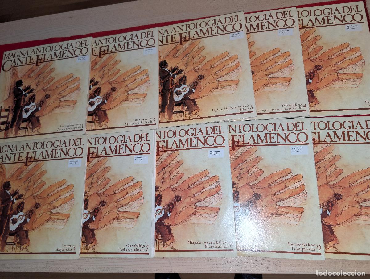 Discos de vinilo: MAGNA ANTOLOGIA DEL CANTE FLAMENCO completo 1-10 1982 Hispavox