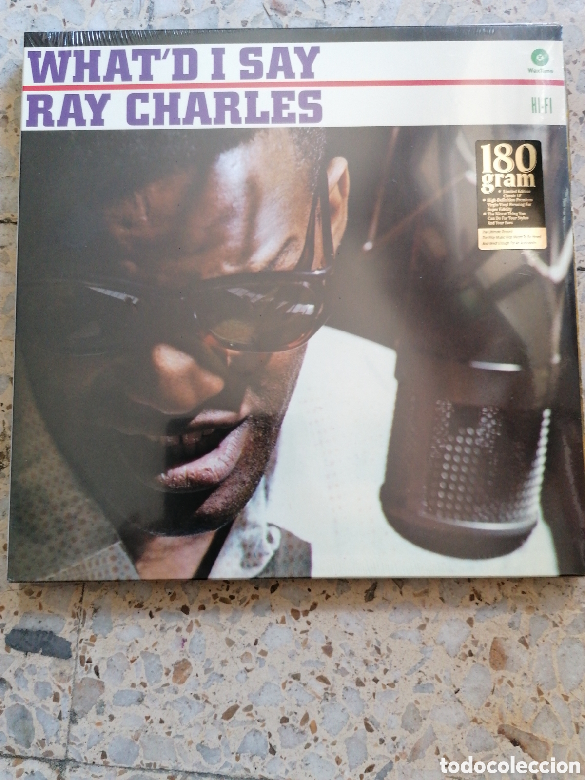 Discos de vinilo: LP RAY CHARLES WHAT&acute;D I SAY 2015 NUEVO PRECINTADO