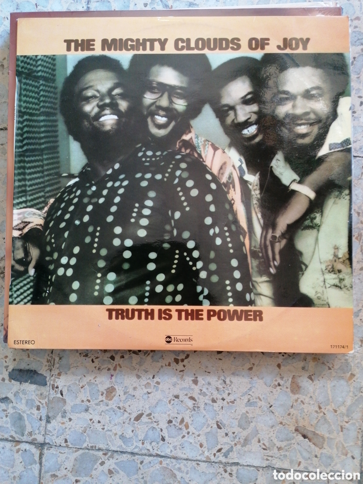 Discos de vinilo: LP THE MIGHTY CLOUDS OF JOY TRUSTH IS THE POWER 1977 ESPA&Ntilde;A