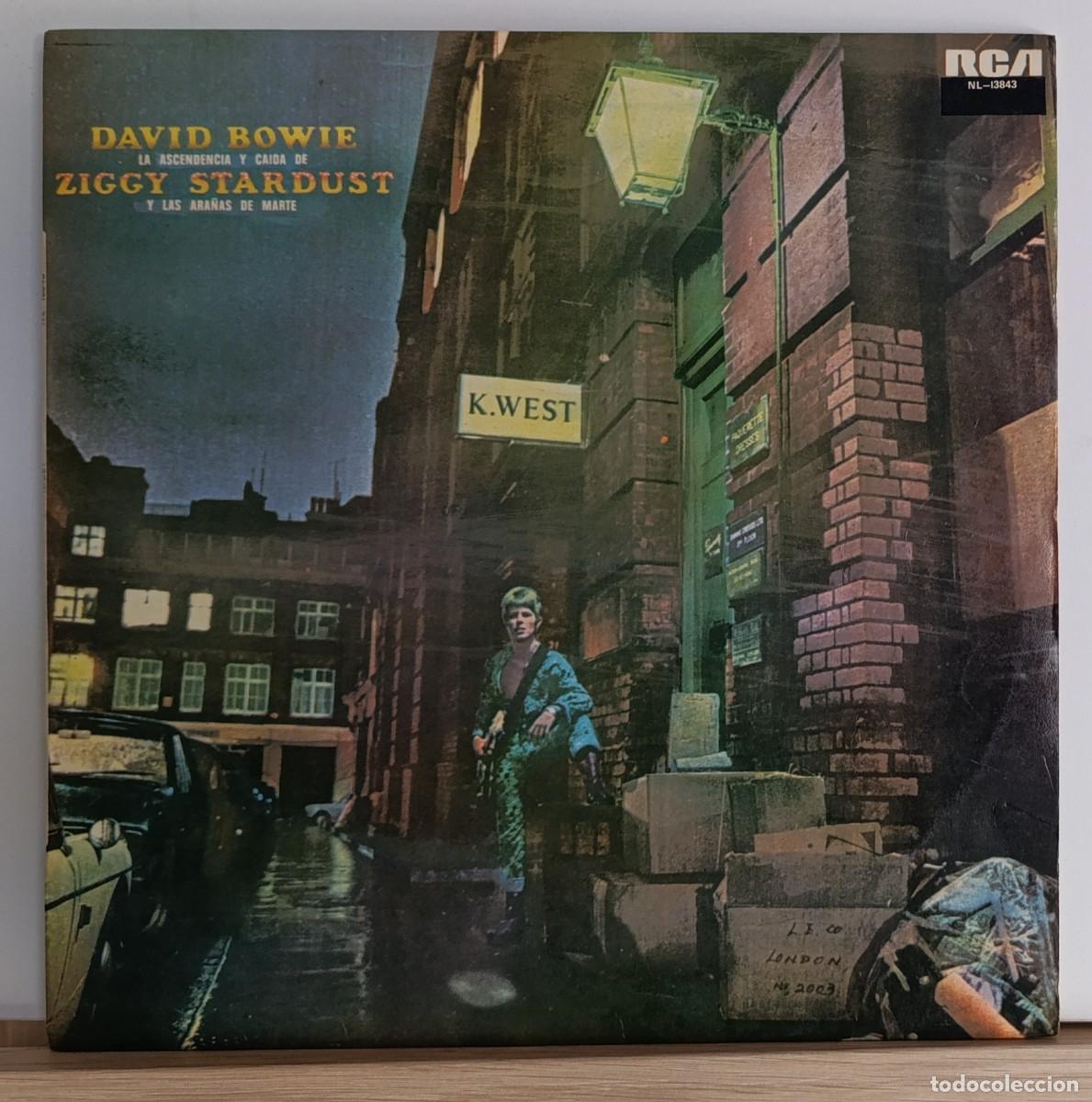 Discos de vinilo: DAVID BOWIE &ndash; LA ASCENDENCIA Y CAIDA DE ZIGGY STARDUST Y LAS ARA&Ntilde;AS DE MARTE LP RARA EDICION ESPA&Ntilde;OL