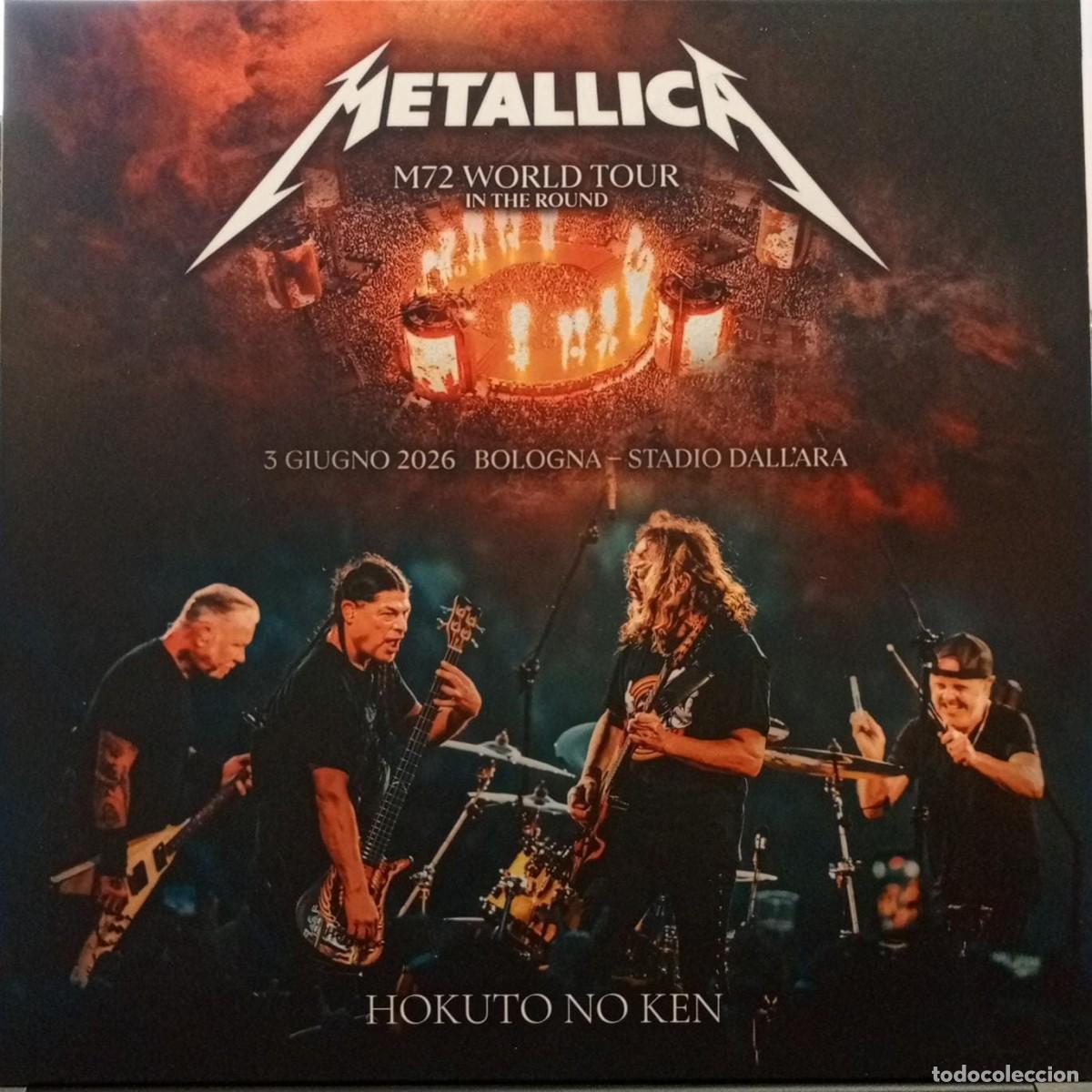 Discos de vinilo: METALLICA - M72 WORLD TOUR IN THE ROUND - LIVE IN BOLOGNA 3 GIUGNO 2026 LP