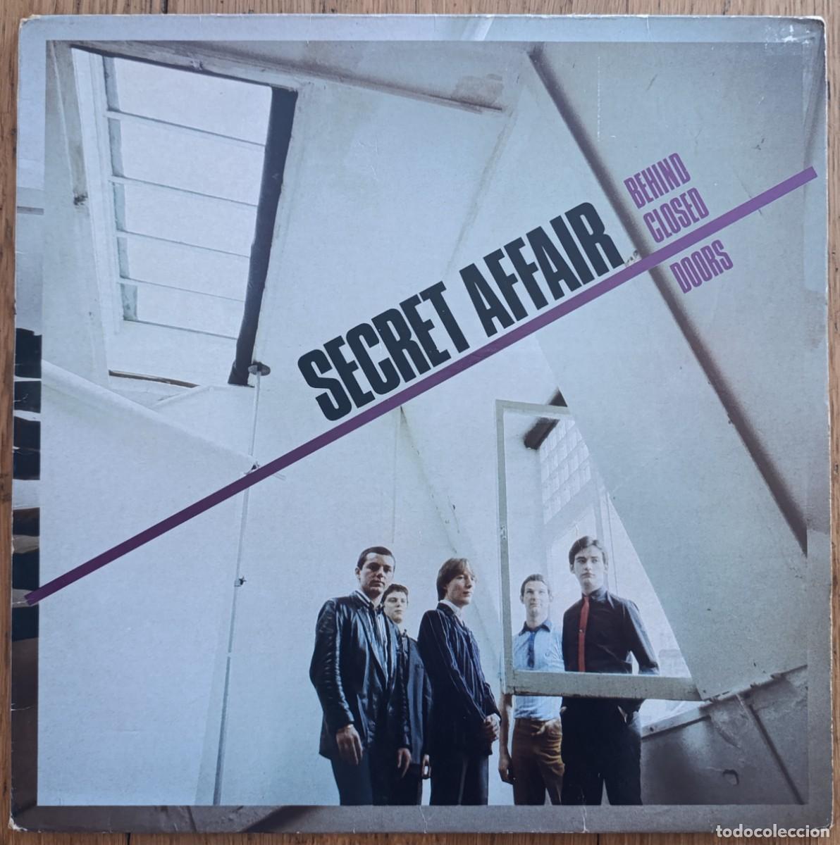 Discos de vinilo: SECRET AFFAIR -BEHIND CLOSED DOORS LP+INNER 1980 I SPY RECORDS PRIMERA EDICI&Oacute;N BRITANICA MOD REVIVAL