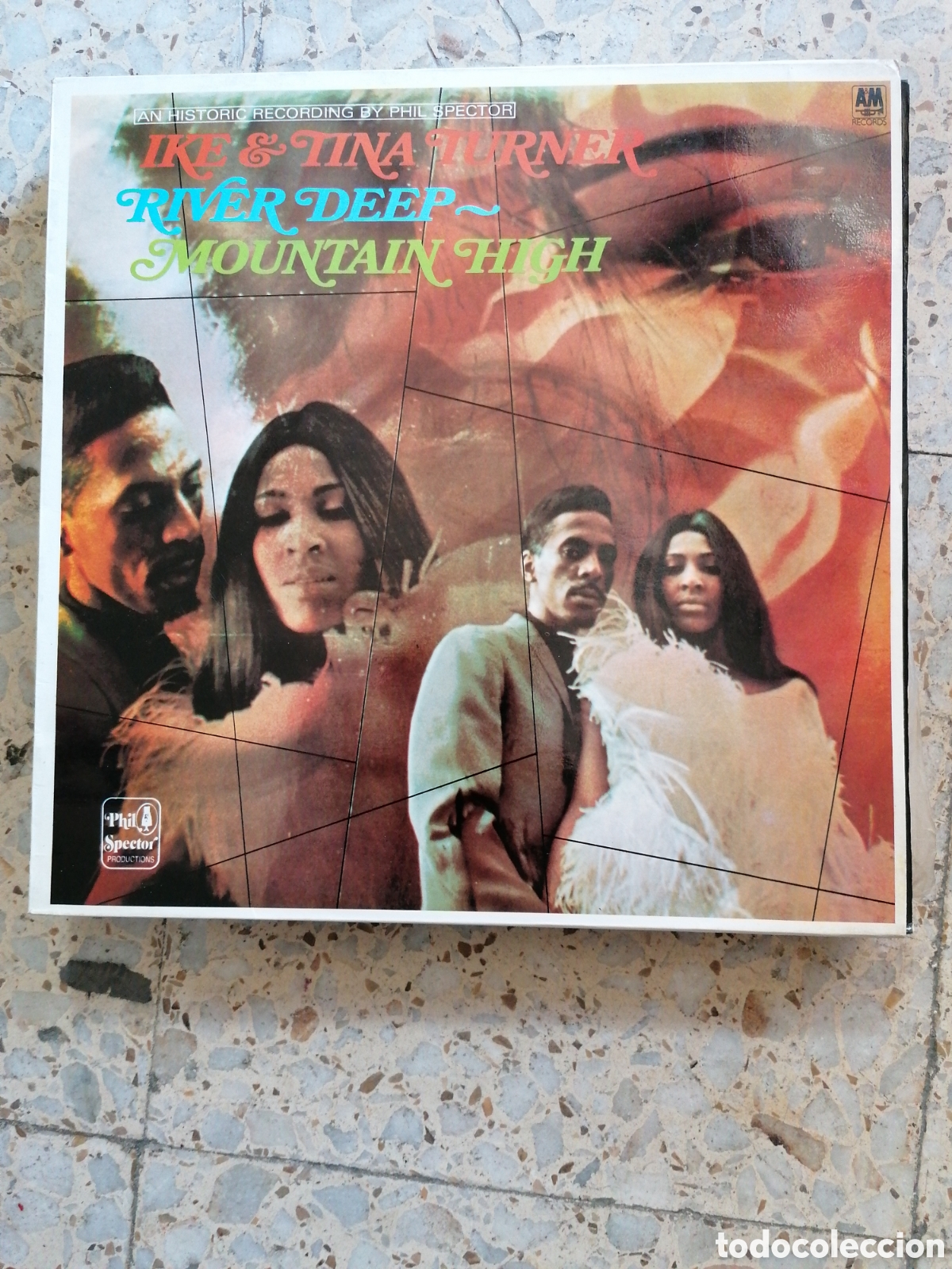 Discos de vinilo: LP IKE & TINA TURNER RIVER DEEP MOUNTAIN HIGH 1985 ESPA&Ntilde;A