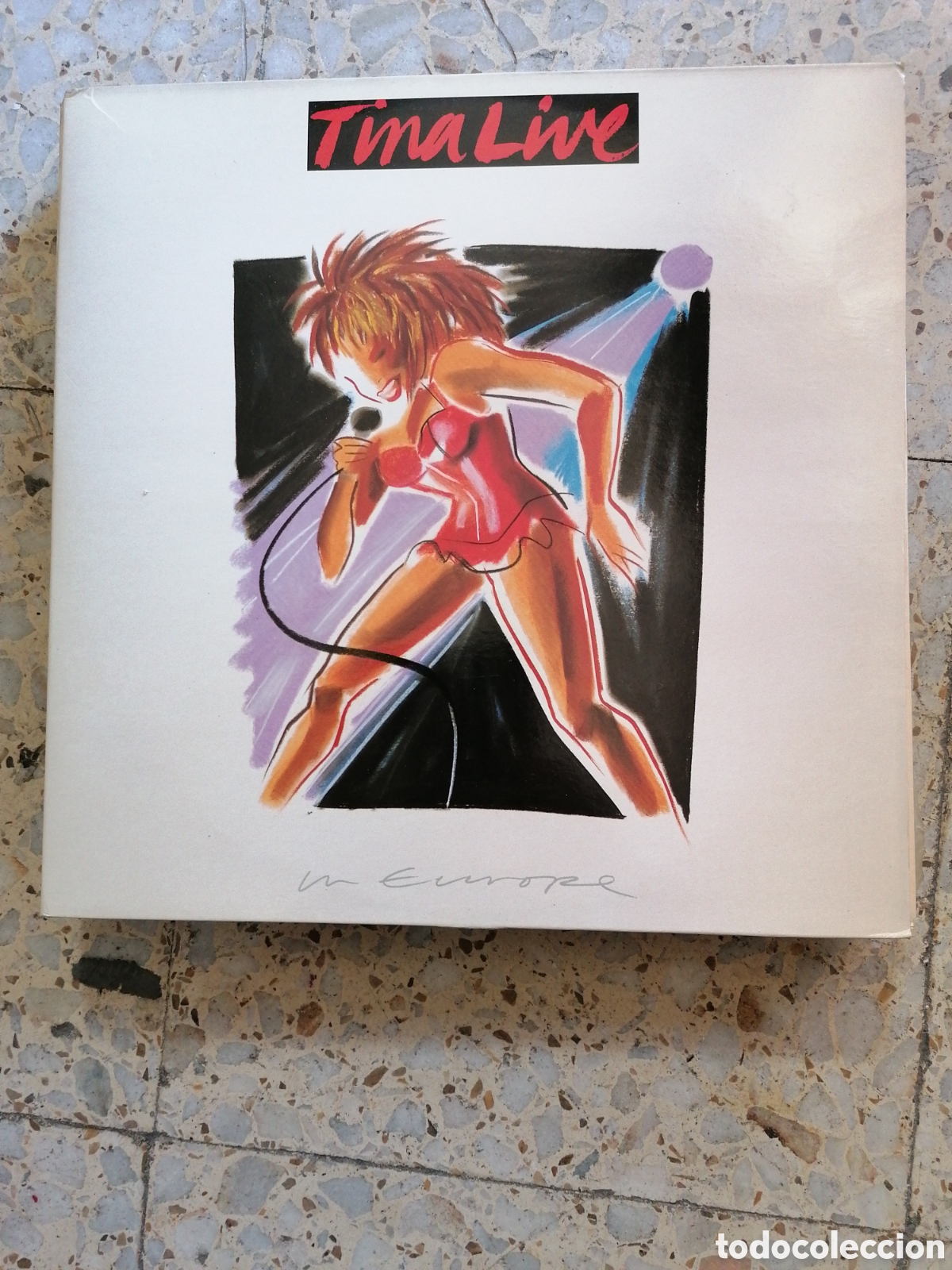 Discos de vinilo: 2 LP TINA TURNER LIVE IN EUROPE 1988 ESPA&Ntilde;A CON LIBRETO PORTADA DOBLE EX