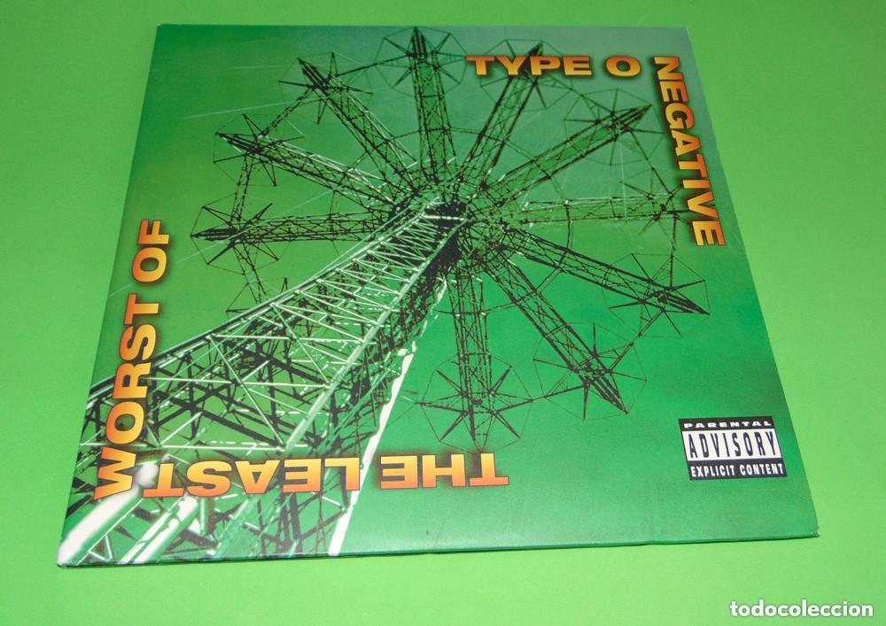 Discos de vinil: TYPE O NEGATIVE &lrm;&ndash; The Least Worst Of - DOBLE LP GERMANY 2014