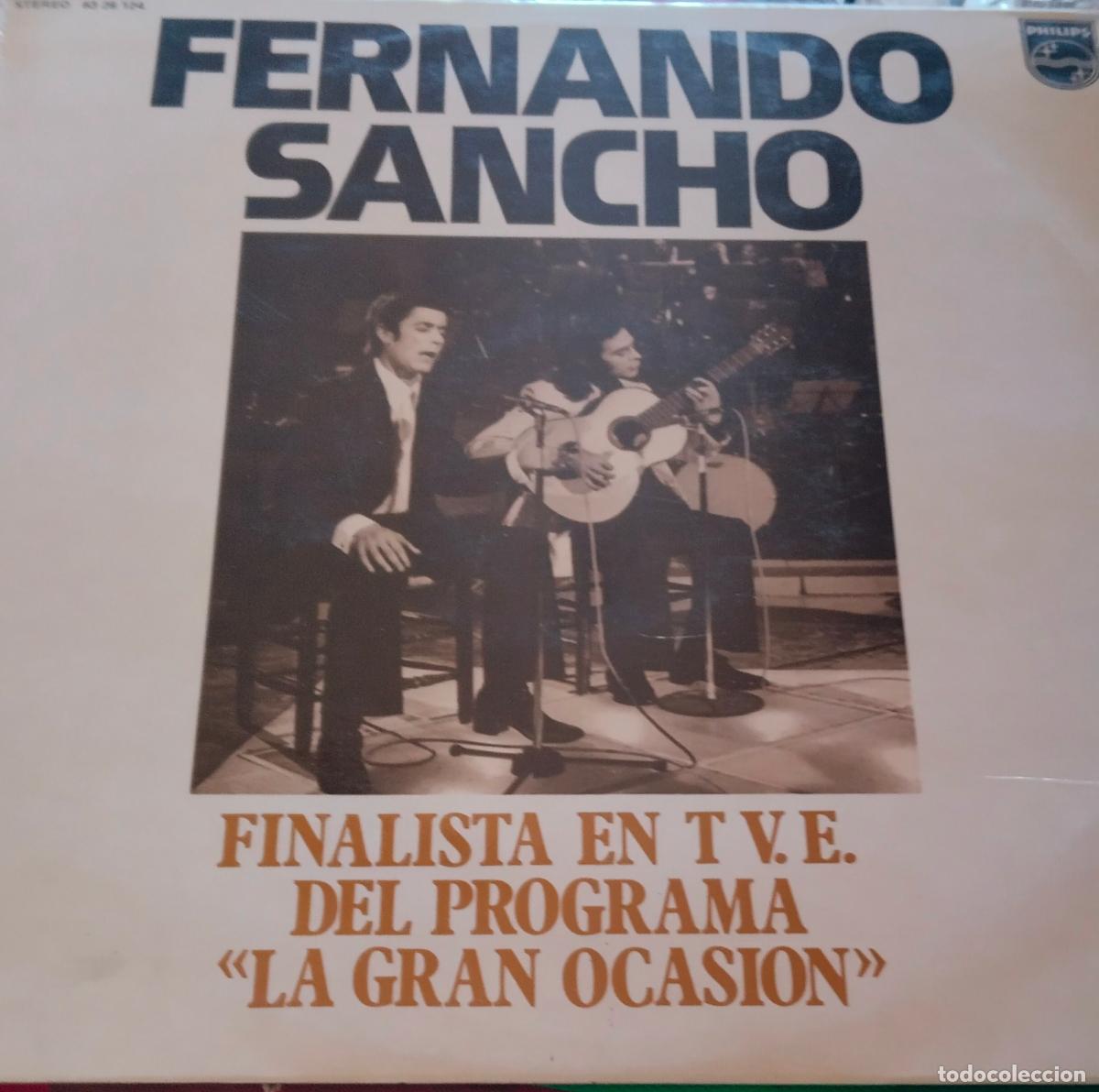 Discos de vinilo: FERNANDO SANCHO GUITARRA ANTONIO ARENAS