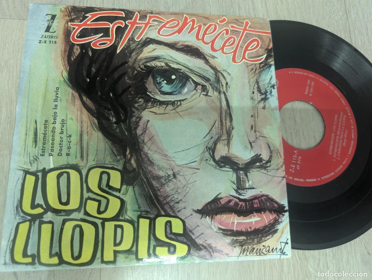 Discos de vinilo: LOS LLOPIS - ESTREMECETE + 3 .. EP DE 1960 - ZAFIRO - BUEN ESTADO