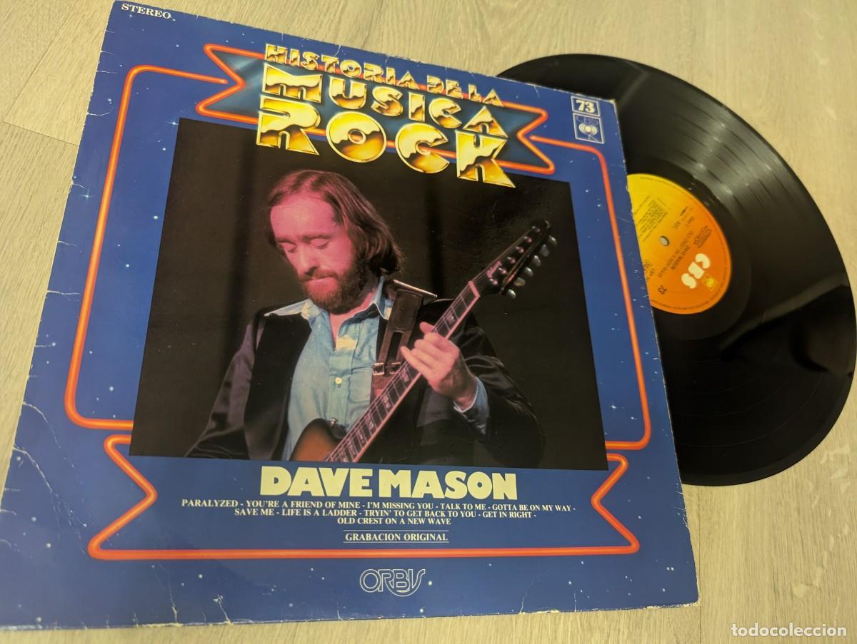 Discos de vinilo: DAVE MASON - GRANDES EXITOS ..LP DE 1980 - RECOPILATORIO DE ORBIS - CBS . 10 TEMAS