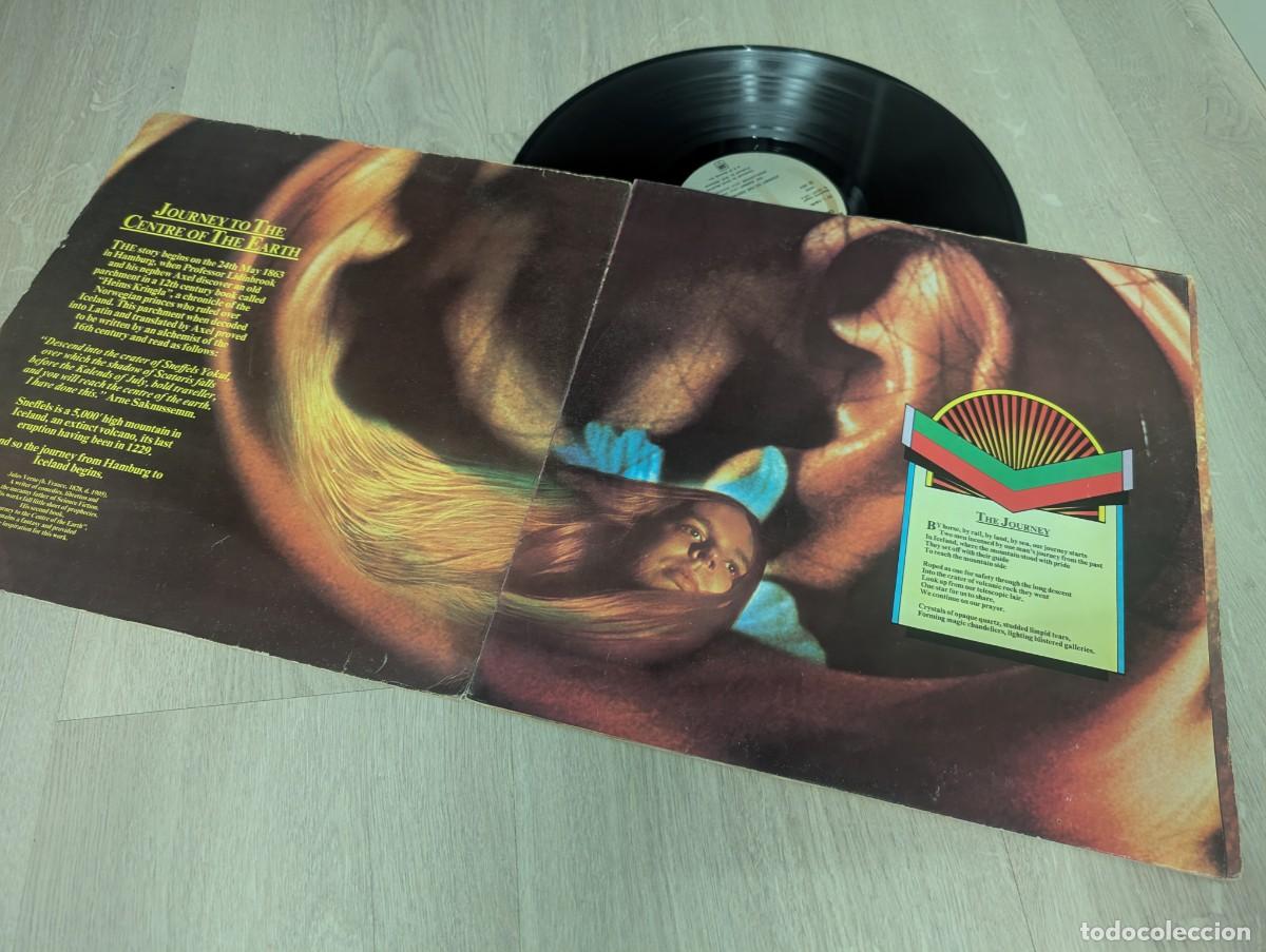 Vinyl-Schallplatten: RICK WAKEMAN - JOURNEY TO THE CENTRE OF THE EARTH ..LP 1974. 1&ordf; ED. ESPA&Ntilde;OLA CON LAS HOJAS INTERIOR