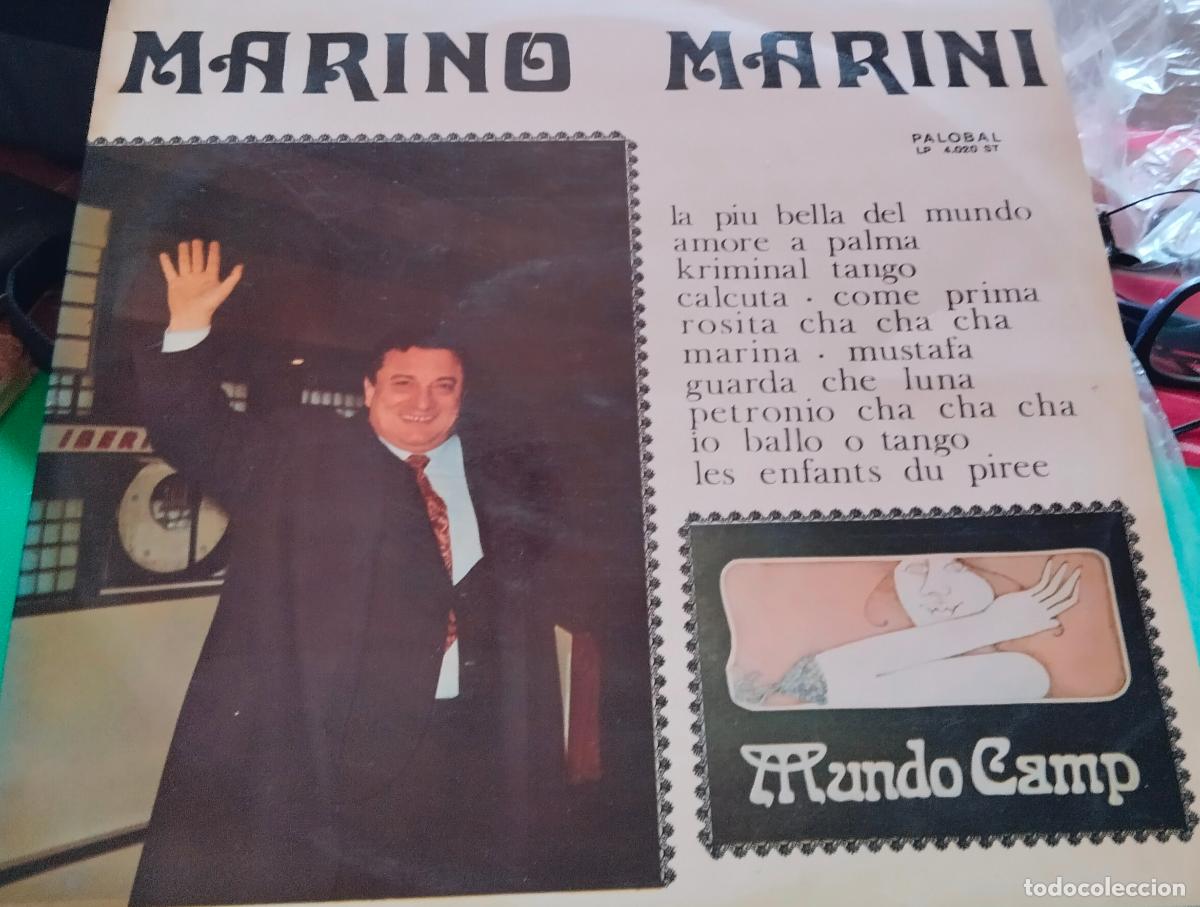 Discos de vinilo: MARINO MARINI LP QUE CONTIENE 12 CANCIONES