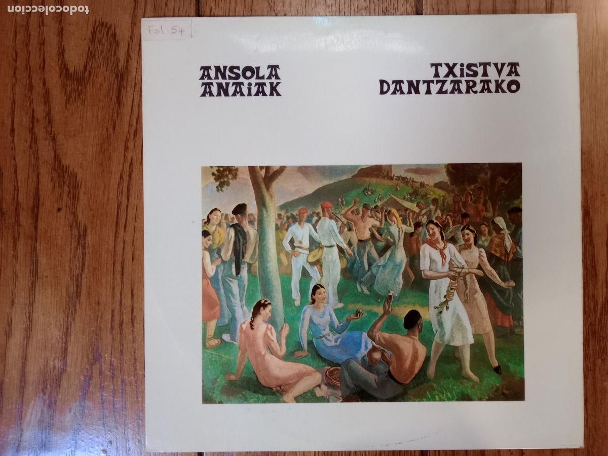 Discos de vinilo: Ansola Anaiak - txistua dantzarako