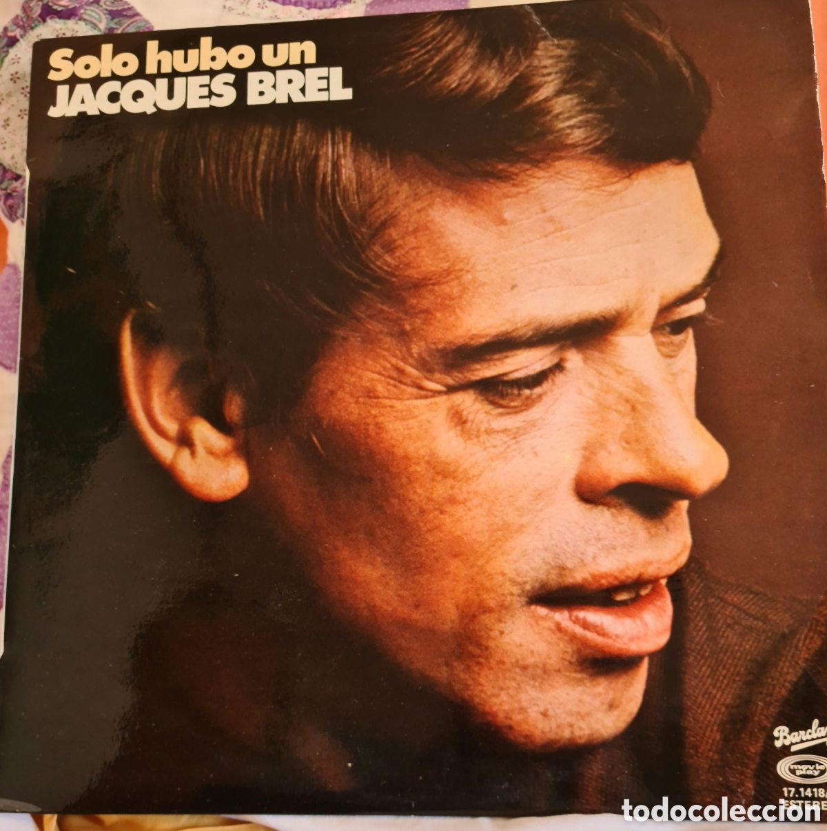 Discos de vinilo: JACQUES BREL * SOLO HUBO UN JACQUES BREL