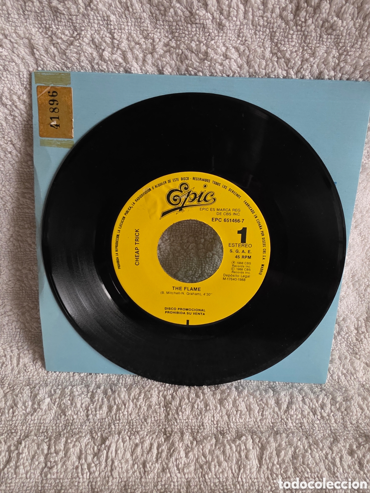 Discos de vinilo: CHEAP TRICK - THE FLAME PROMO SPAIN 1988