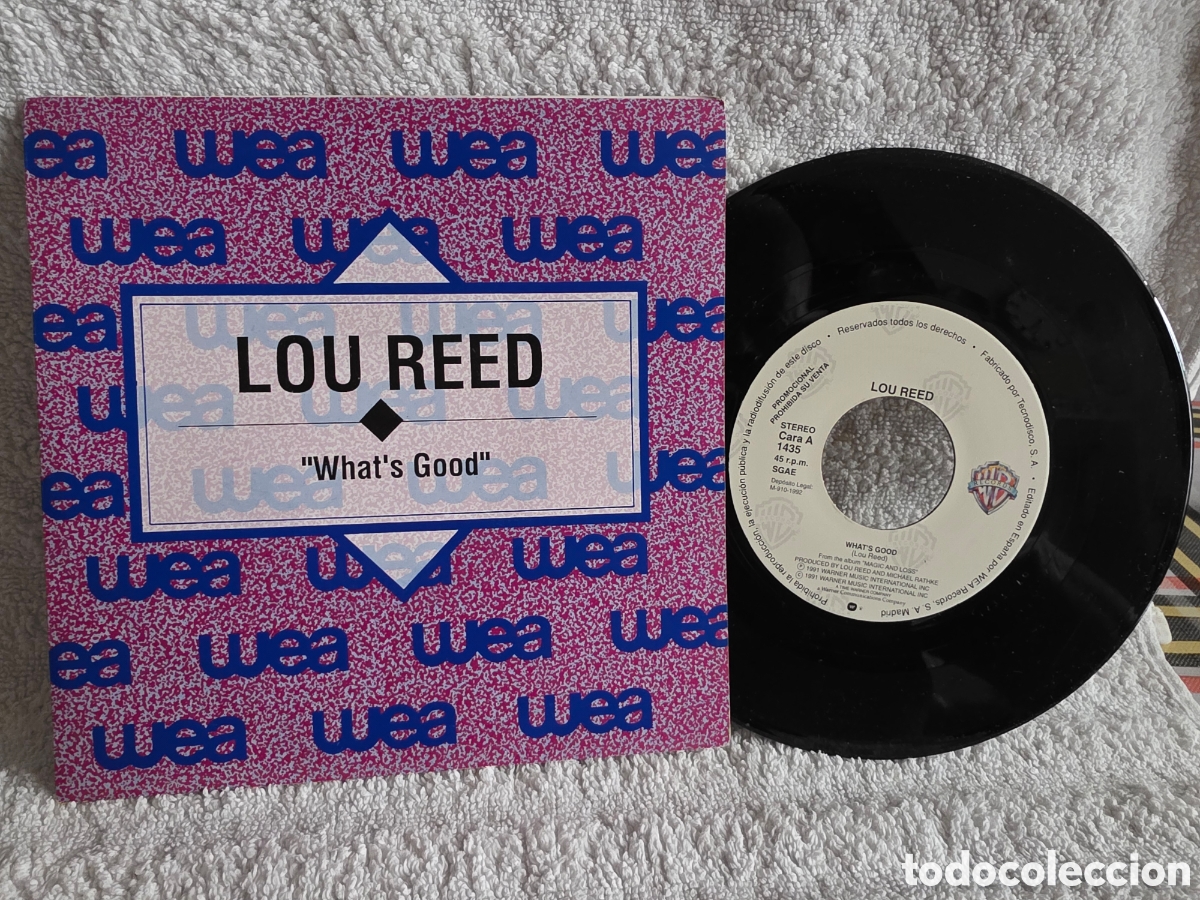 Discos de vinilo: Lou Reed&nbsp;&ndash;&nbsp;What's Good 1992 Promo Spain
