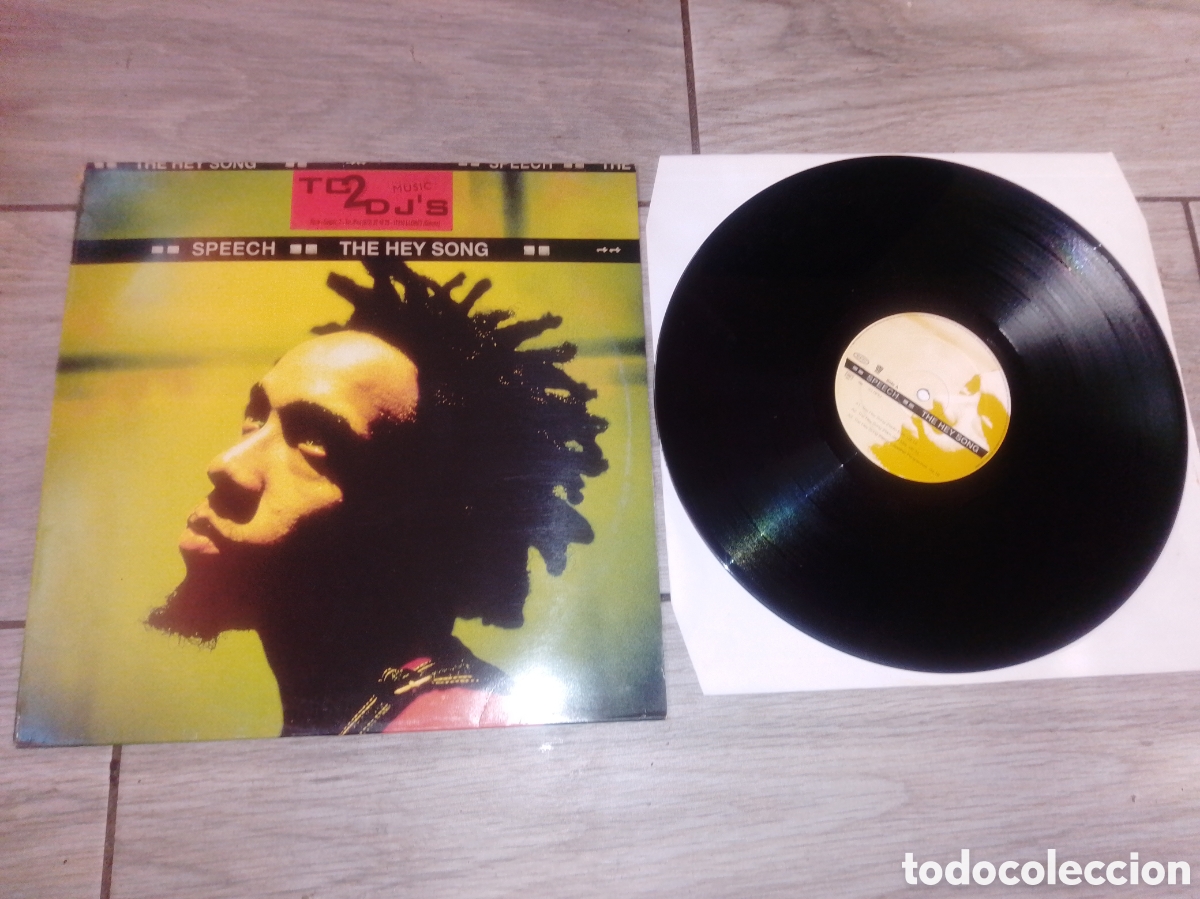Discos de vinilo: SPEECH - THE HEY SONG - MAXI - EUROPA - EPIC - LV -