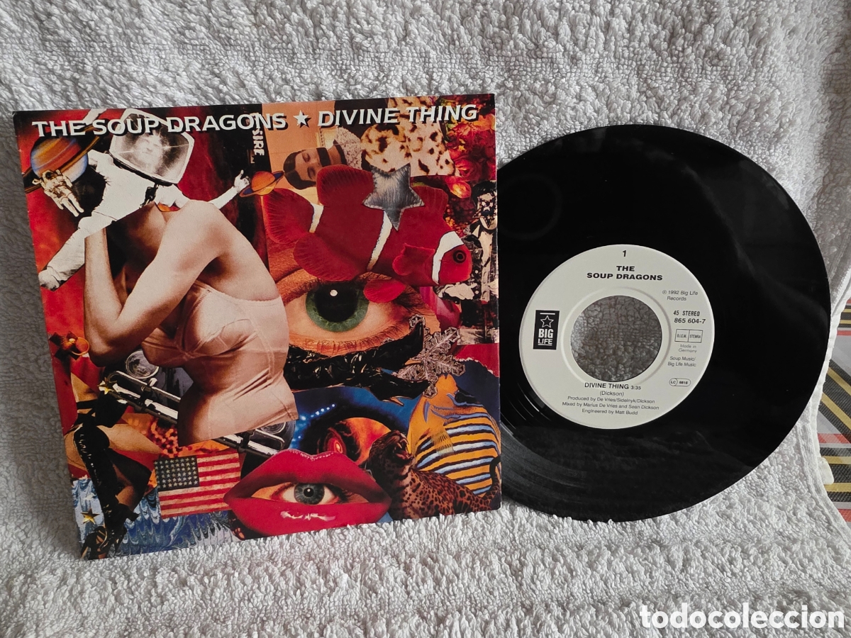 Discos de vinilo: The Soup Dragons&nbsp;&ndash;&nbsp;Divine Thing 1992