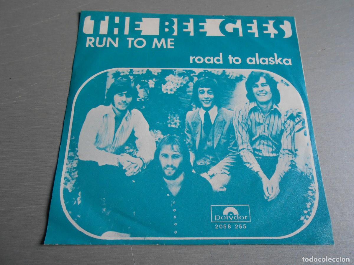 Discos de vinilo: BEE GEES, THE, SG, RUN TO ME + 1, A&Ntilde;O 1972, POLYDOR 2058 255, MADE IN BELGIUM