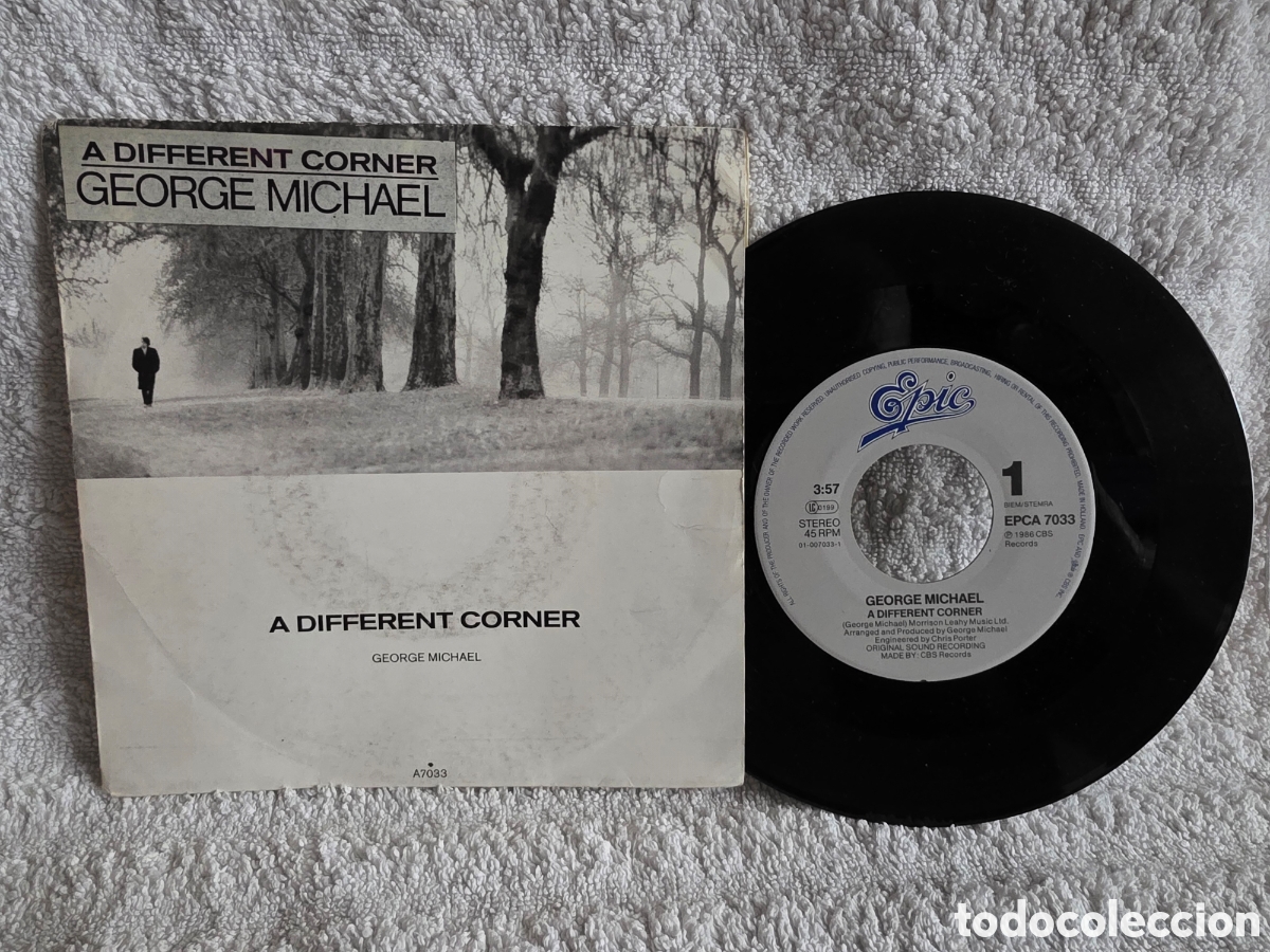 Discos de vinilo: George Michael&nbsp;&ndash;&nbsp;A Different Corner Holland 1986