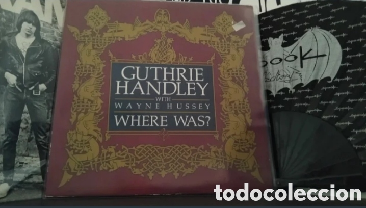 Discos de vinilo: Guthrie Handley con Wayne Hussey - Where Was?