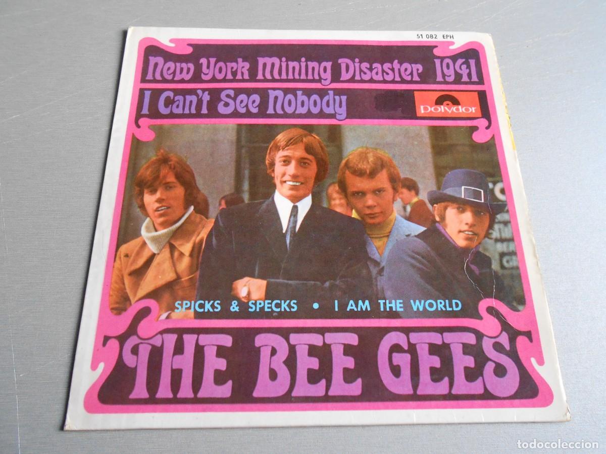 Discos de vinilo: BEE GEES, THE, EP, NEW YORK MINING DISASTER 1941 + 3, A&Ntilde;O 1967, POLYDOR, 51.082