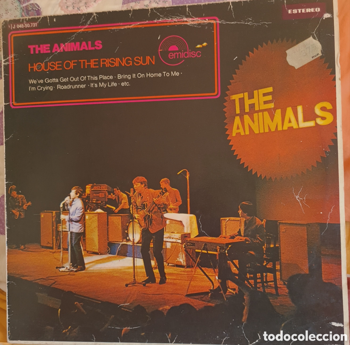 Discos de vinilo: THE ANIMALS * THE HOUSE OF THE RISING SUN