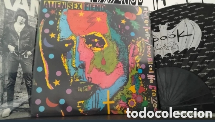 Discos de vinilo: Alien Sex Fiend - Stuff The Turkey / They All Call