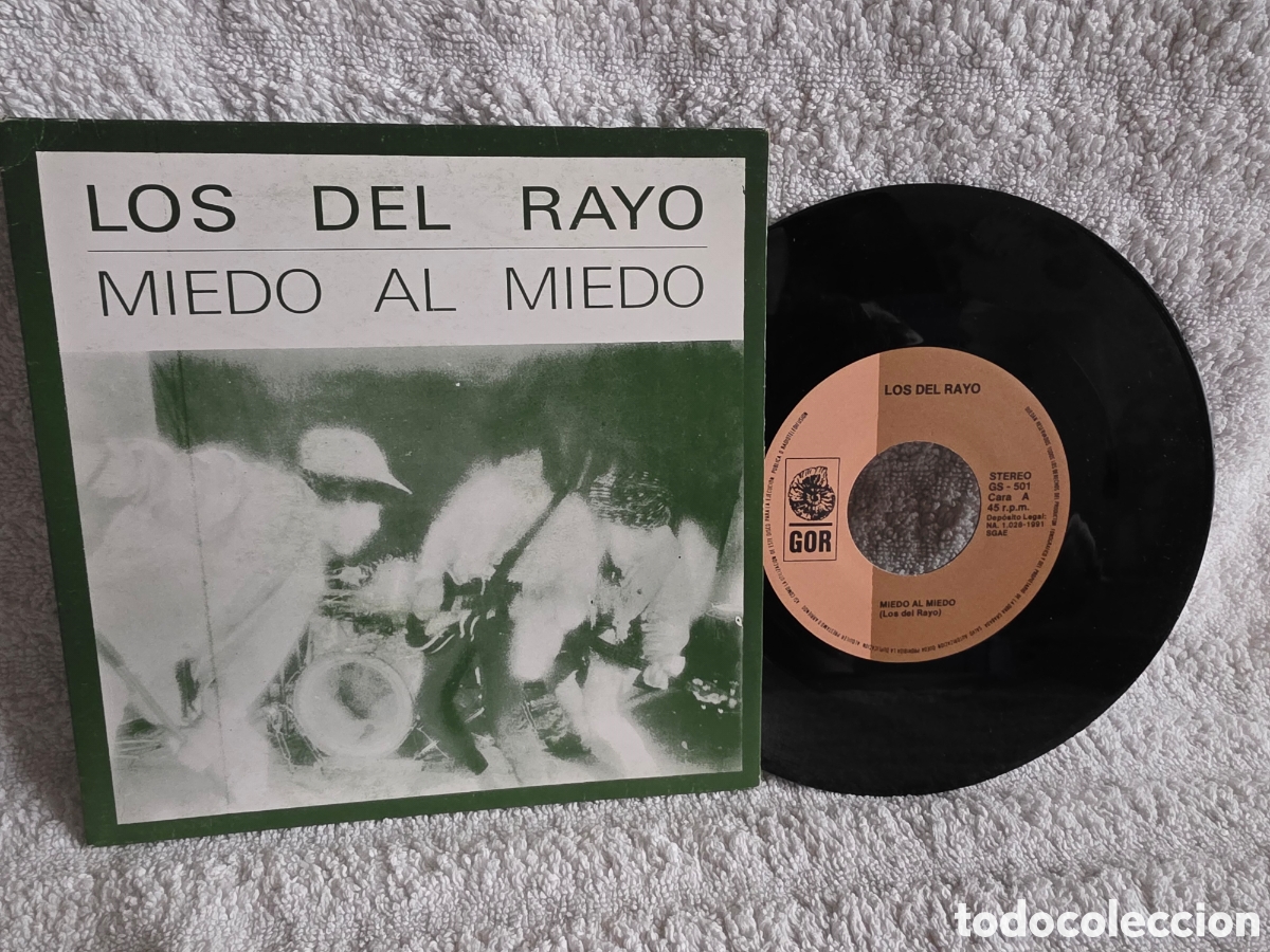 Discos de vinilo: LOS DEL RAYO Miedo al miedo 1991