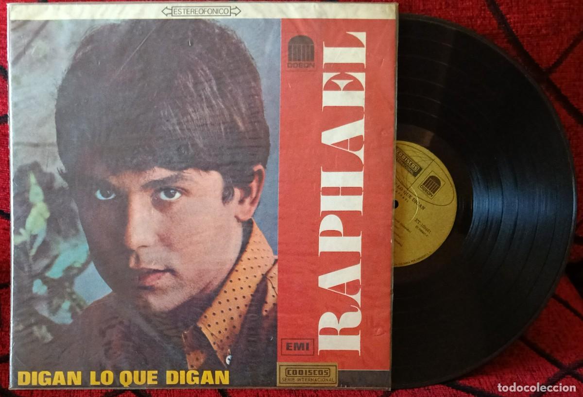 Discos de vinilo: RAPHAEL ** Digan Lo Que Digan ** VINILO LP COLOMBIA