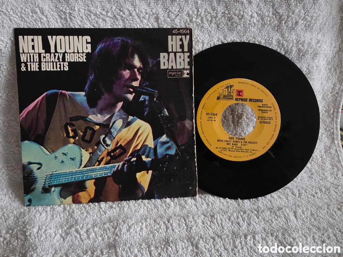 Discos de vinilo: Neil young and crazy horse and the Bullets/ Promo espa&ntilde;ol 1977