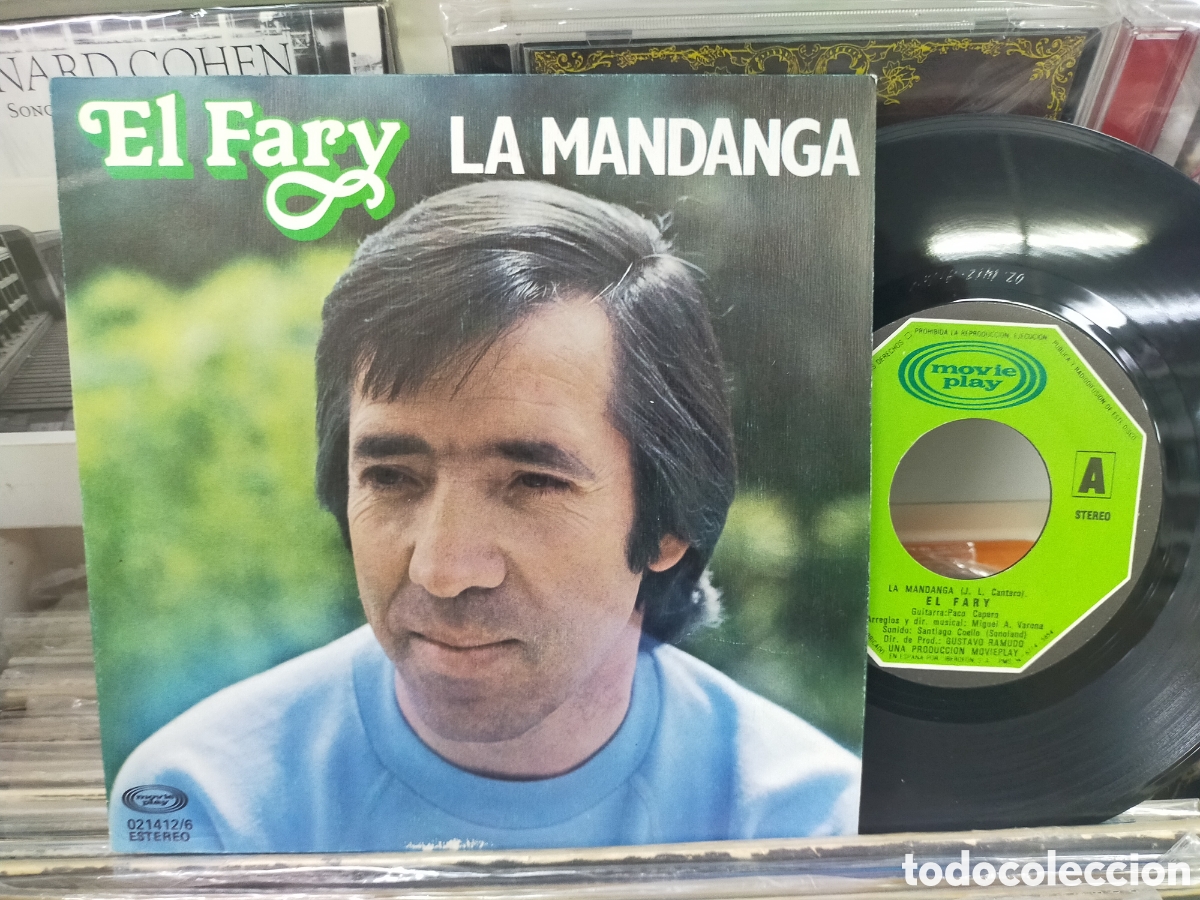 Discos de vinilo: El Fary single la mandanga 1979