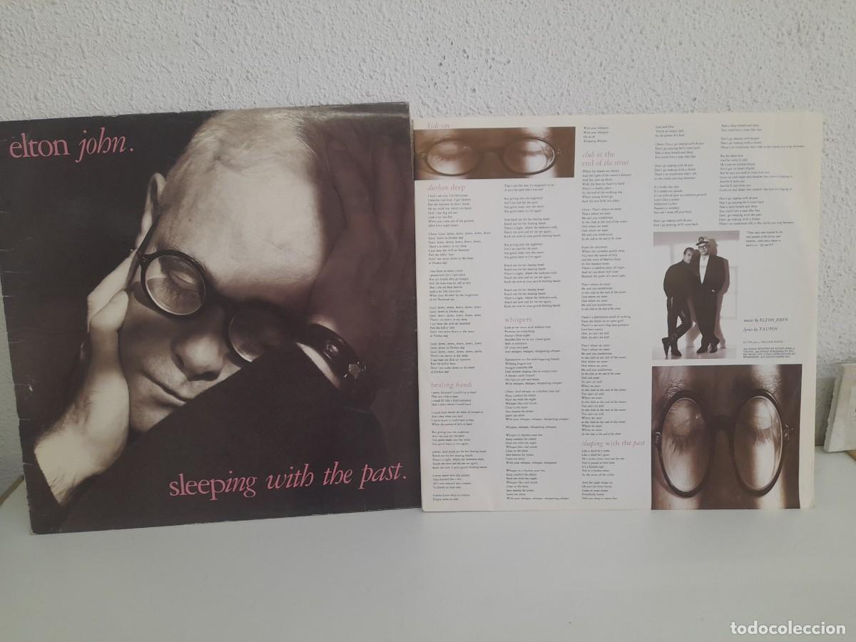 Discos de vinilo: ELTON JHON - SLEEPING WITH THE PAST / LP PHONOGRAN 1989 / BUEN ESTADO RF-13507