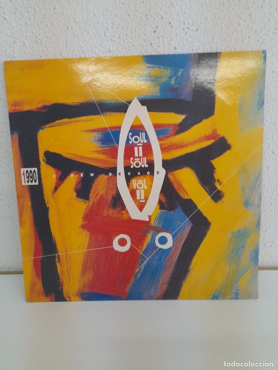 Discos de vinilo: Soul II Soul &ndash; Vol. II - 1990 A New Decade - LP VIRGIN 1990 - ELECTRONICA DISCO - FUNK SOUL
