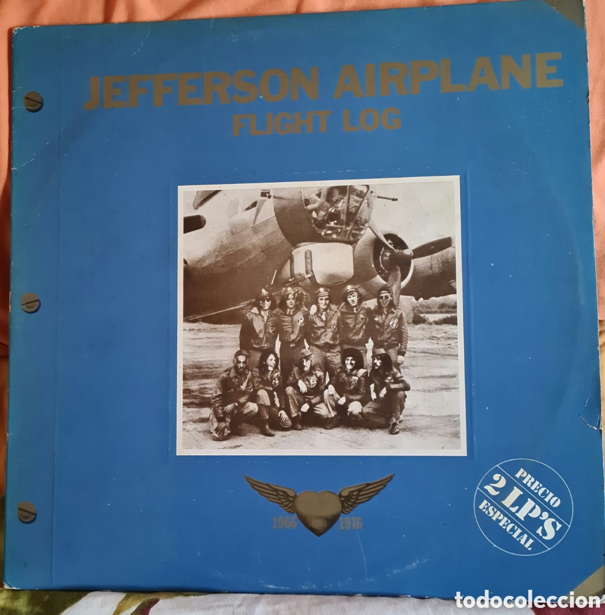 Discos de vinilo: JEFFERSON AIRPLANE * DOBLE * FLIGH LOG