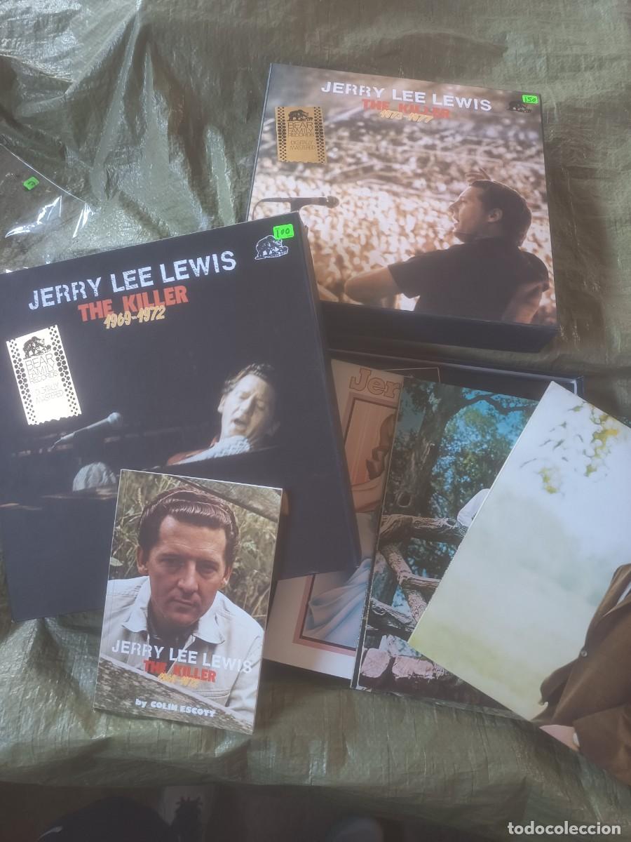 Vinyl records: PAREJA DE GRANDES CAJAS CON 20 LP DE JERRY LEE LEWIS