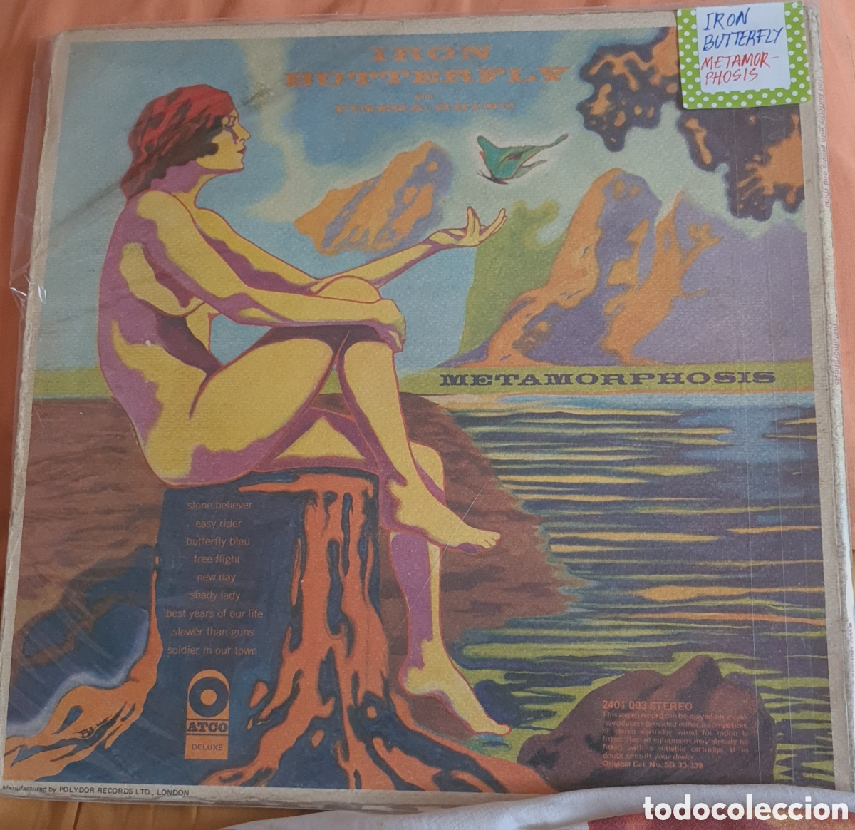 Discos de vinilo: IRON BUTTERFLY * METAMORPHOSIS - Foto 2