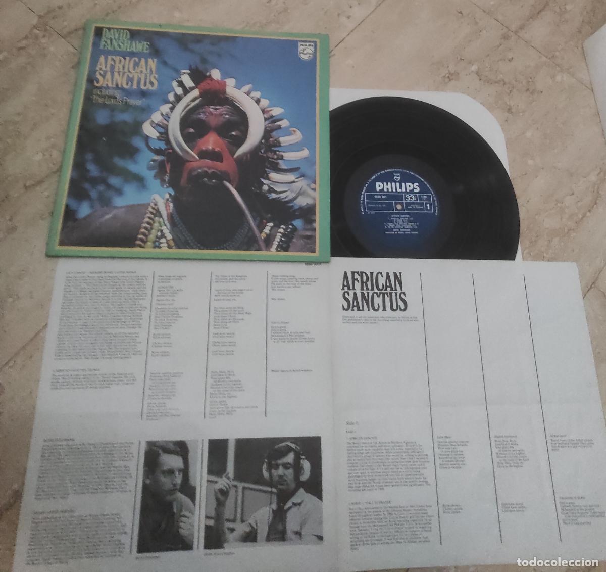 Discos de vinilo: David Fanshawe &ndash; African Sanctus-LP-1975-GATEFOLD COVER-IMPECABLE ESTADO