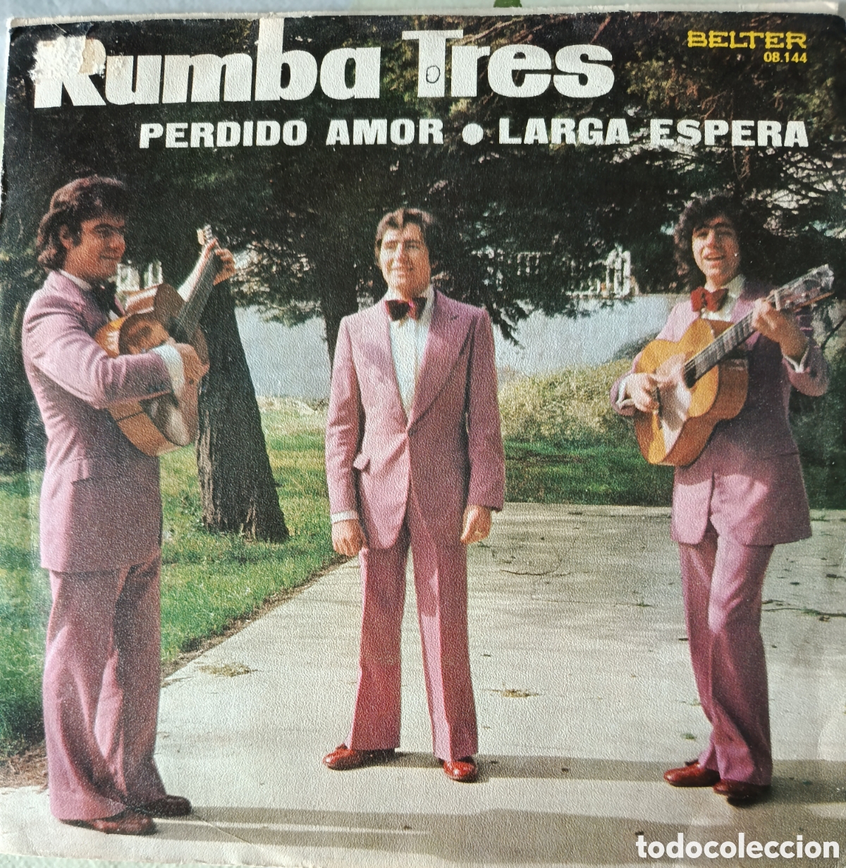 Discos de vinilo: Rumba Tres single sello Belter editado en Espa&ntilde;a a&ntilde;o 1972.