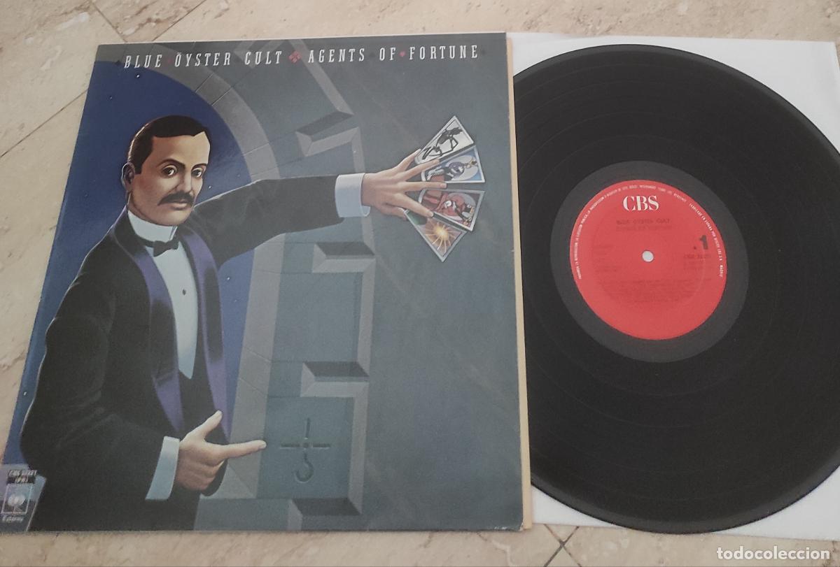 Discos de vinilo: Blue &Ouml;yster Cult &lrm;&ndash; Agents Of Fortune-LP-ORIGINAL-ESPA&Ntilde;A-1976- EXCELENTE ESTADO