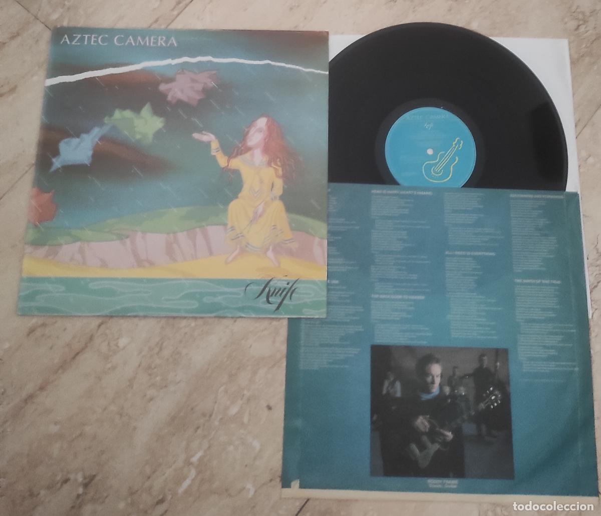 Discos de vinilo: AZTEC CAMERA-KNIFE-CONTIENE ENCARTE-ORIGINAL ESPA&Ntilde;OL 1984-EXCELENTE ESTADO