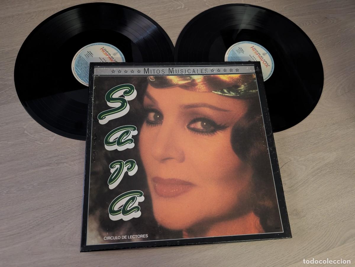 Discos de vinilo: SARA MONTIEL - SARA - BOX CON 2 LP&acute;S - MITOS MUSICALES - 1987 - 24 TEMAS