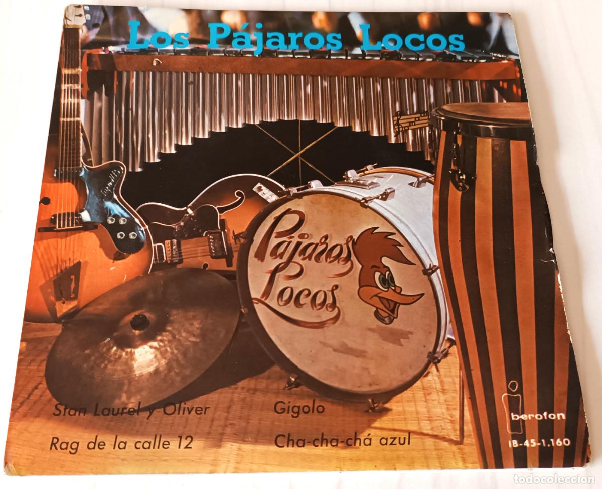 Discos de vinilo: LOS PAJAROS LOCOS - STAN LAUREL Y OLIVER IBEROFON - 1962