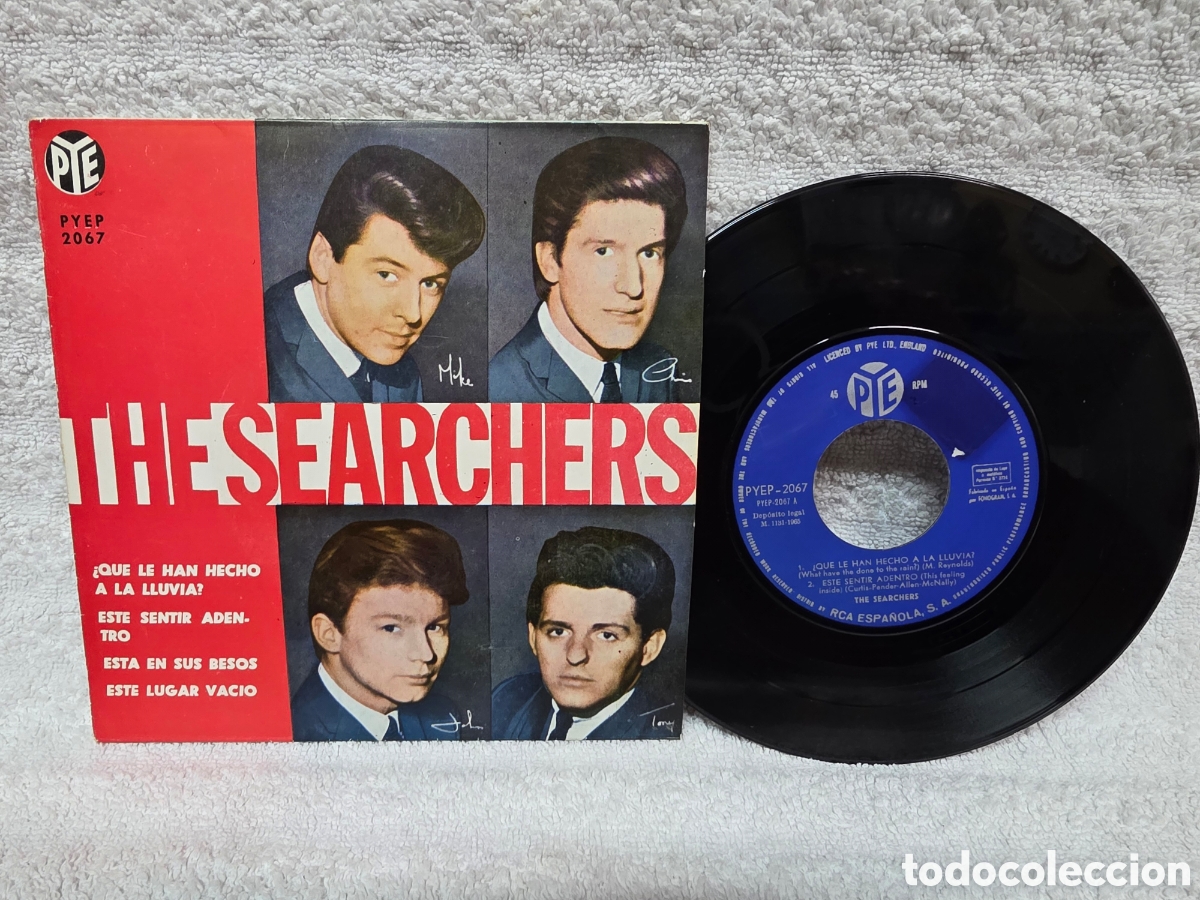 Discos de vinilo: The Searchers&nbsp;&ndash;&nbsp;&iquest;Que Le Han Hecho A La Lluvia Ep 1965 Spain