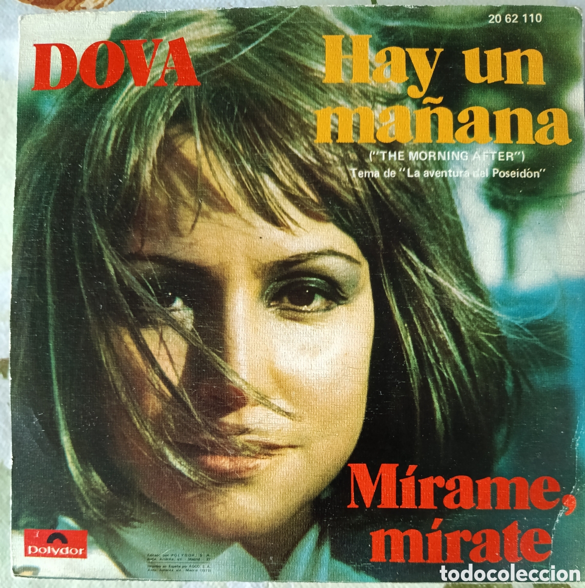 Discos de vinilo: Dova single sello Polydor editado en Espa&ntilde;a a&ntilde;o 1973. - Foto 2
