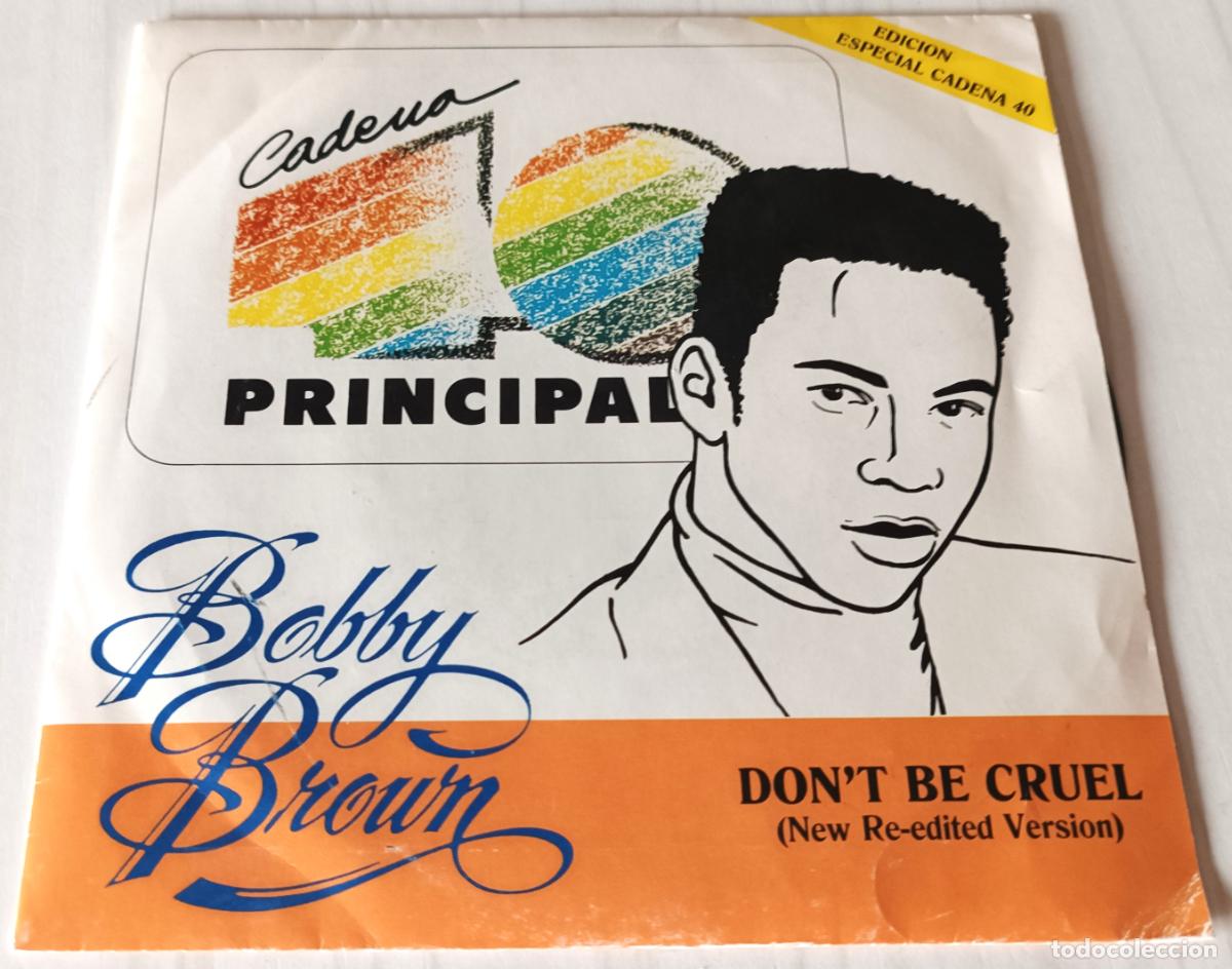 Discos de vinilo: BOBBY BROWN - DON&acute;T BE CRUEL MCA 1989 PROMO