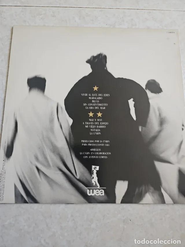 Discos de vinilo: Vinilo La Uni&oacute;n Vivir Al Este Del Ed&eacute;n - Foto 2