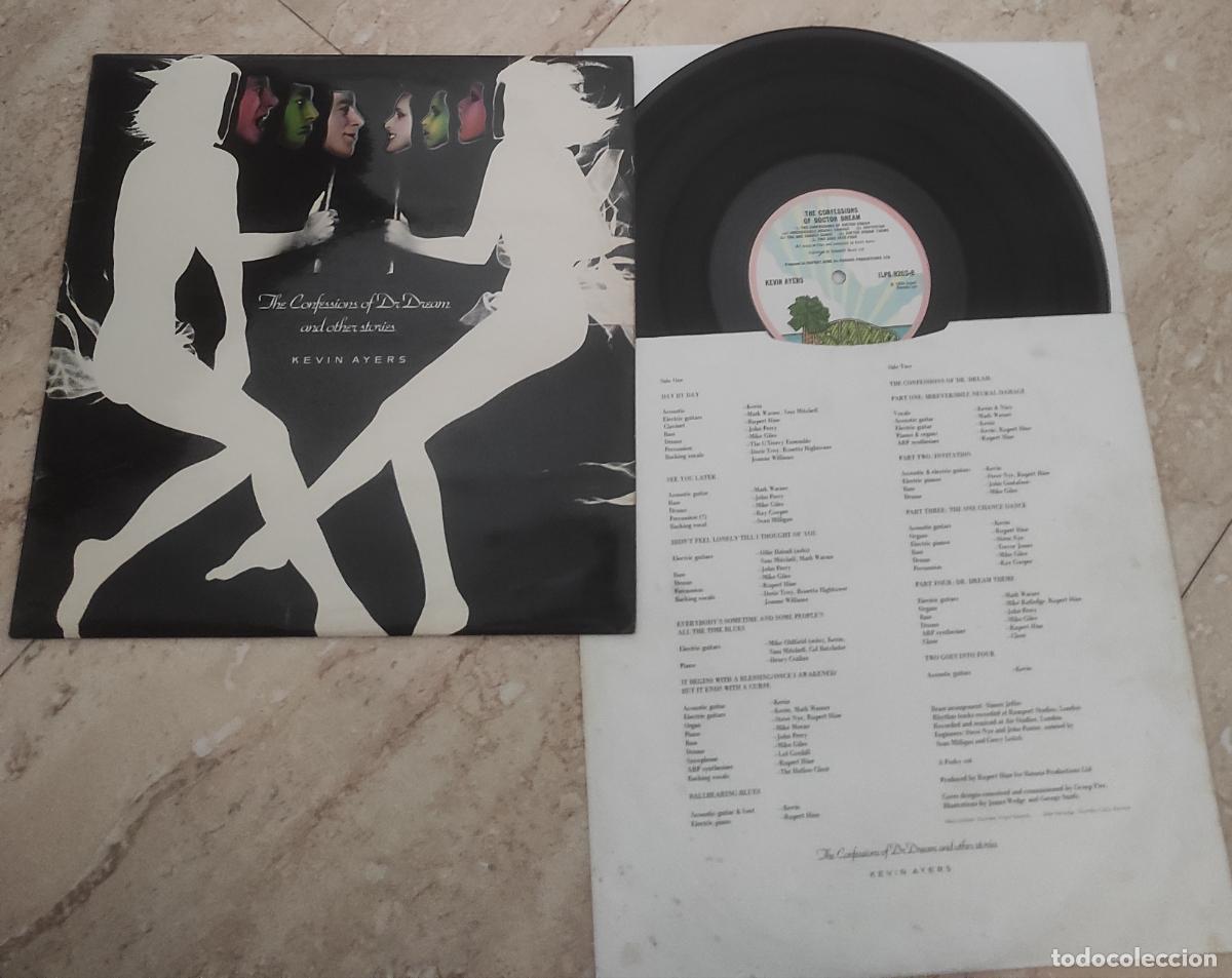 Discos de vinilo: Kevin Ayers &ndash; The Confessions Of Dr. Dream And Other Stories-LP-ORIGINAL-1&ordf; EDICION INGLESA-1974-